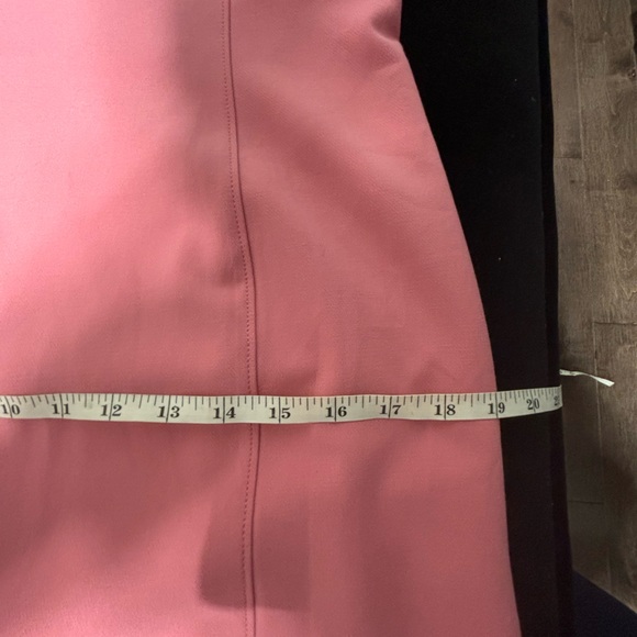 White House Black Market Flounce coral dress size 10 NWT’s - Picture 11 of 13